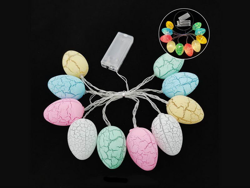 Easter LED string lights,Crack Egg